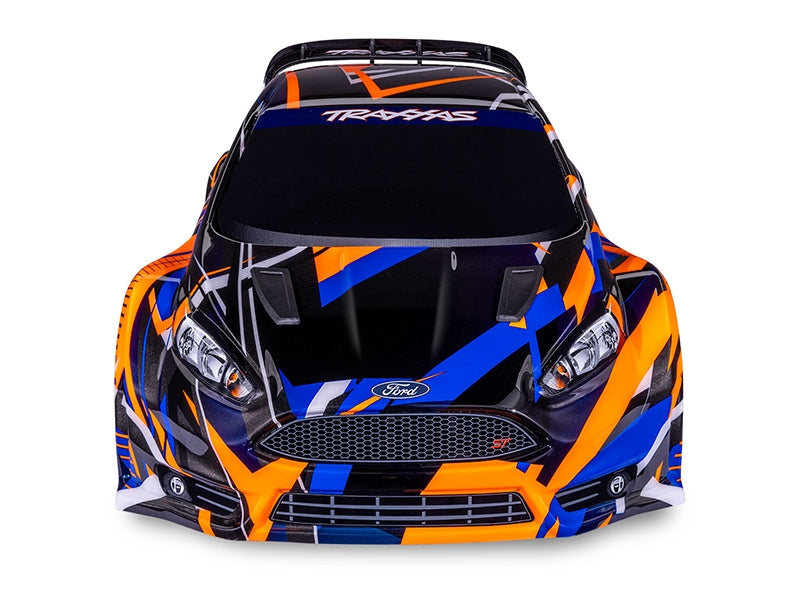 Pre-Order - Traxxas Ford Fiesta ST Rally VXL - Green/Orange w/limited edition T-shirt