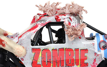 PRE-ORDER 14/08 1/18 Mini LMT Zombie 2S 4X4 RTR Brushed Monster Truck With Battery & Charger