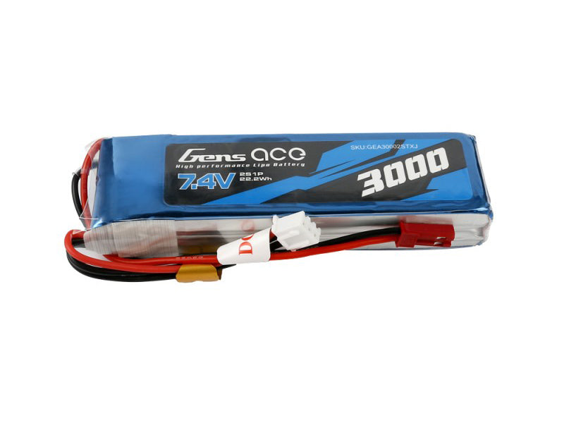 Li-Po 2S 7.4V 3000mAh Tx with BEC