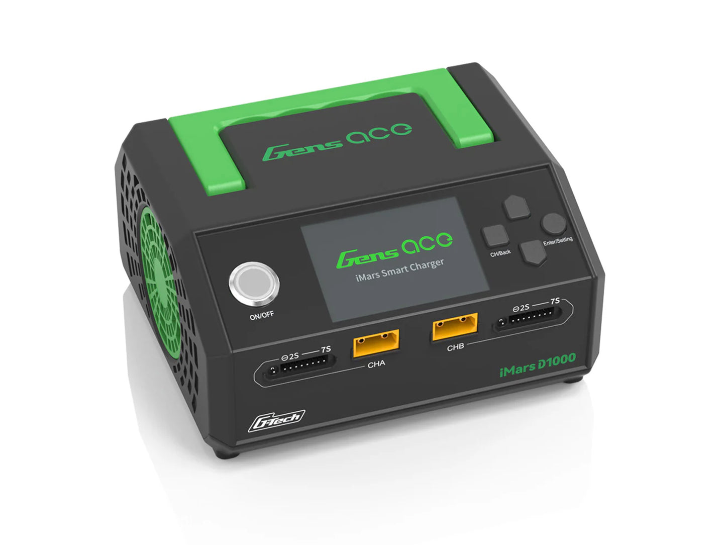 iMars D1000 G-Tech Dual Smart Charger AC 1000W - RC Hobby Product