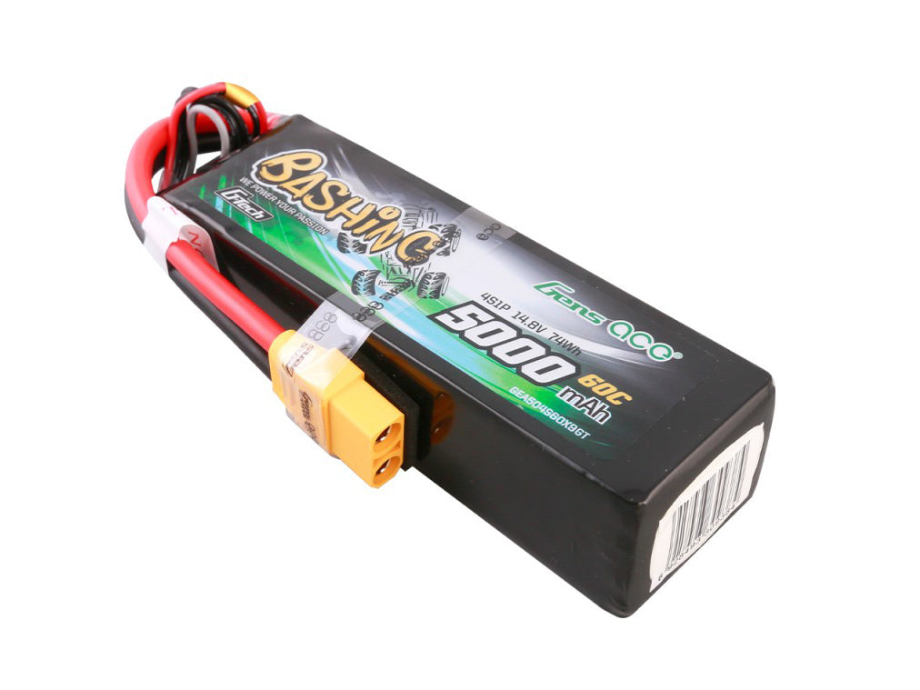 Li-Po Car G-Tech 4S 14.8V 5000mAh 60C Bashing with XT90