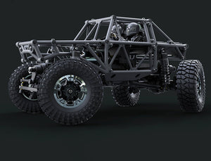 UDI RC UCX24 SNOW LEOPARD 1/24 CRAWLER RTR BRUSHLESS 4WS BLACK
