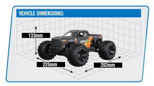 UDI RC SNOWCLAW MONSTER TRUCK 1/16 BRUSHLESS RTR PRO PLUS