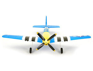 VOLANTEX P-51D MUSTANG V2 BLUE 4CH 400MM BRUSHED W/GYRO RTF