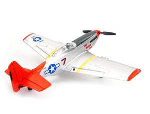 VOLANTEX P-51D MUSTANG V2 RED 4CH 400MM BRUSHED W/GYRO RTF