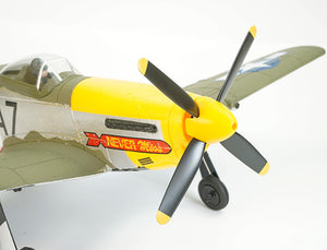 VOLANTEX P-51D MUSTANG GREEN 4CH 500MM BRUSHLESS WITH GYRO RTF