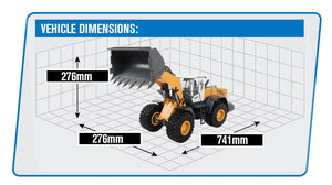 RC4WD 1/14 EARTH MOVER 870K HYDRAULIC WHEEL LOADER (YELLOW AND WHITE)