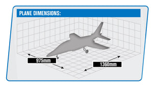 XFLY EDF 80MM T-7A RED HAWK W/O TX/RX/BATT
