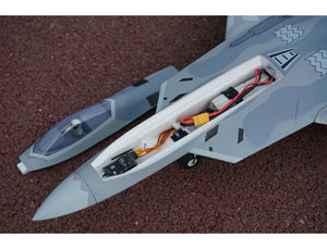 XFLY TWIN 40MM F-22 EDF 702MM JET WITHOUT TX/RX/BATT