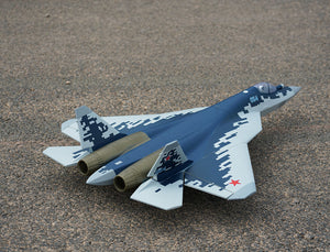 XFLY TWIN 40MM SU-57 EDF 700MM JET WITHOUT TX/RX/BATT