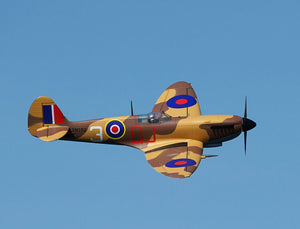 XFLY SUPERMARINE SPITFIRE MKIX BROWN 1200MM NO LANDING GEAR WITHOUT TX/RX/BAT