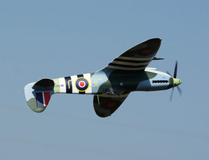 XFLY SUPERMARINE SPITFIRE MKIX GREEN 1200MM NO LANDING GEAR WITHOUT TX/RX/BAT