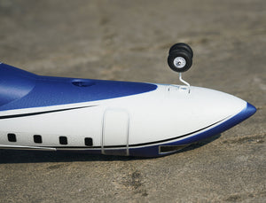 XFLY TWIN 40MM J-65 EDF BUSINESS JET PNP - BLUE