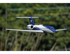 XFLY TWIN 40MM J-65 EDF BUSINESS JET PNP - BLUE