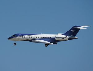 XFLY TWIN 40MM J-65 EDF BUSINESS JET PNP - BLUE
