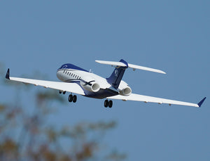 XFLY TWIN 40MM J-65 EDF BUSINESS JET PNP - BLUE