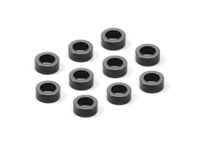 ALU SHIM 3x5x2.0MM - BLACK (10) - RC Hobby Product