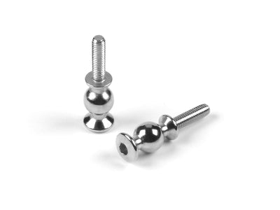 BALL STUD 6.8MM WITH BACKSTOP L=6MM - M3x11 (2) - RC Hobby Product