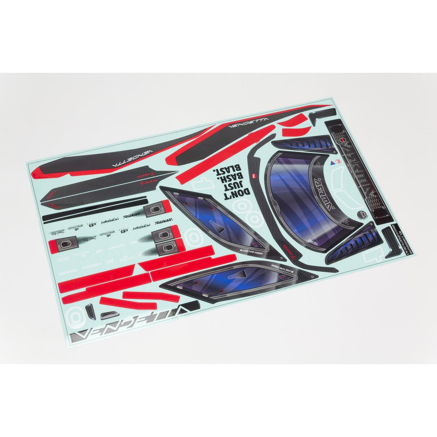 VENDETTA 4X4 Clear Body with Decals