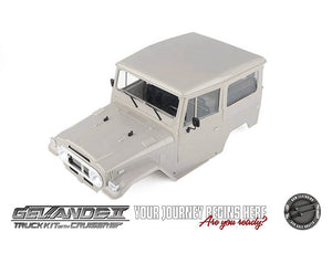 RC4WD GELANDE II TRUCK KIT WITH CRUISER BODY SET 2025