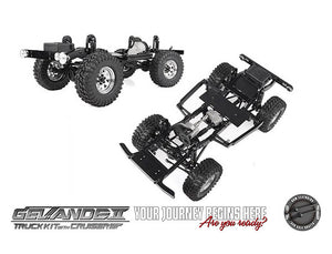 RC4WD GELANDE II TRUCK KIT WITH CRUISER BODY SET 2025