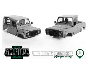 RC4WD GELANDE II TRUCK KIT WITH 2015 LAND ROVER DEFENDER D90