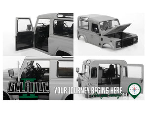 RC4WD GELANDE II TRUCK KIT WITH 2015 LAND ROVER DEFENDER D90