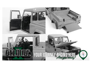 RC4WD GELANDE II TRUCK KIT WITH 2015 LAND ROVER DEFENDER D90