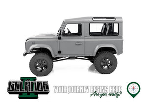 RC4WD GELANDE II TRUCK KIT WITH 2015 LAND ROVER DEFENDER D90