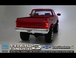 RC4WD TRAIL FINDER 2 LWB RTR WITH CHEVROLET K10 HARD BODY RED
