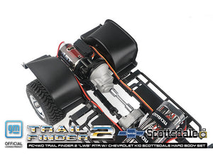 RC4WD TRAIL FINDER 2 LWB RTR W/CHEVROLET K10 HARDBODY BLACK