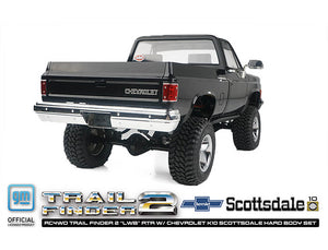 RC4WD TRAIL FINDER 2 LWB RTR W/CHEVROLET K10 HARDBODY BLACK