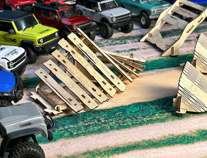 CRAWLER PARK HOME KIT 1/18 & 1/24 - 3 OBSTACLES