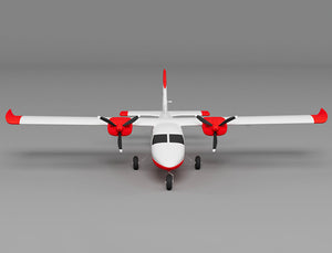 XFLY P68 TWIN 850MM WINGSPAN WITHOUT TX/RX/BATTERY - RED