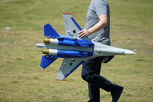 XFLY TWIN 50MM SU-27 EDF 750MM JET W/O TX/RX/BATT - GREY