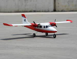 XFLY P68 TWIN 850MM WINGSPAN WITHOUT TX/RX/BATTERY - RED