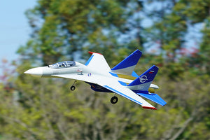 XFLY TWIN 50MM SU-27 EDF 750MM JET W/O TX/RX/BATT - GREY