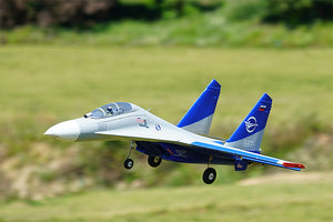 XFLY TWIN 50MM SU-27 EDF 750MM JET W/O TX/RX/BATT - GREY