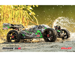 CORALLY SPARK XB6 6S BRUSHLESS BASHER BUGGY RTR - GREEN
