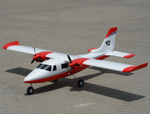 XFLY P68 TWIN 850MM WINGSPAN WITHOUT TX/RX/BATTERY - RED