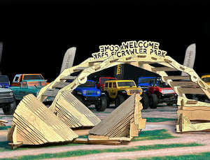 CRAWLER PARK WELCOME KIT 1/18 & 1/24 - 5 OBSTACLES