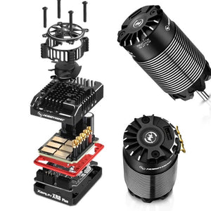 HOBBYWING COMBO A XR8 PLUS G2S ESC & 4268 G3 ON 2000KV MOTOR