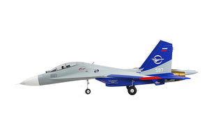 XFLY TWIN 50MM SU-27 EDF 750MM JET W/O TX/RX/BATT - GREY