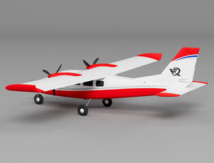XFLY P68 TWIN 850MM WINGSPAN WITHOUT TX/RX/BATTERY - RED