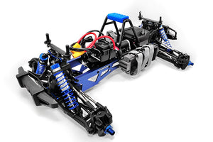 HOBAO HYPER MT PLUS II ELEC W/HW150A ESC,32KGSERVO - BLUE