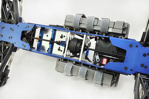 HOBAO HYPER MT PLUS II ELEC W/HW150A ESC,32KGSERVO - BLUE