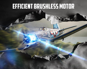 VOLANTEX F4U CORSAIR BLUE 4CH 500MM BRUSHLESS WITH GYRO RTF