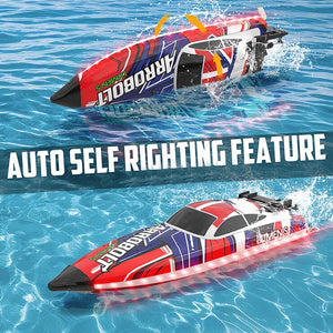 VOLANTEX ARROBOLT 'LUMEN' SR40 BRUSHLESS BOAT ARTR - RED