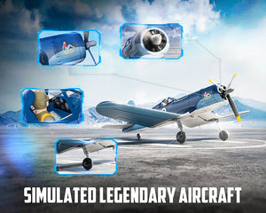 VOLANTEX F4U CORSAIR BLUE 4CH 500MM BRUSHLESS WITH GYRO RTF