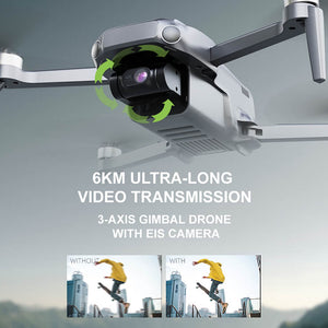 UDI RC U98 PRO MINI DRONE 4K 249G, 3-AXIS GIMBAL,GPS,EIS